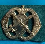 Baret embleem Regiment geneeskundige troepen KLU, Ophalen of Verzenden, Luchtmacht, Nederland, Embleem of Badge