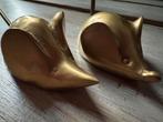 Messing muizen- muis-muisjes koperkleur, Antiek en Kunst, Curiosa en Brocante, Ophalen of Verzenden