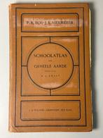Schoolatlas der Geheele Aarde (32e druk, '29), Boeken, Overige atlassen, Wereld, Ophalen, Gelezen