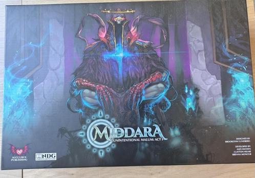 Middara: Act 1 v 1.2 + KS1 exclusives box, Hobby en Vrije tijd, Gezelschapsspellen | Bordspellen, Zo goed als nieuw, Een of twee spelers