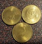 3 Munten Wereld Natuur Fonds 1972, Postzegels en Munten, Munten | Nederland, Ophalen of Verzenden, Koningin Juliana, Overige waardes
