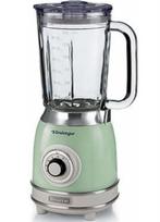 Blender vintage retro look - glazen kan - milkshakes slush, Ophalen of Verzenden, Nieuw, Blender