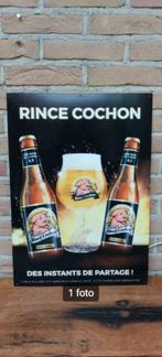 Groot en mooi wandbord Rince Cochon, Ophalen of Verzenden, Nieuw, Reclamebord, Plaat of Schild, Overige merken