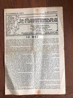 10 Mei 1944 Illegale krant 'Je Maitiendrai. Met overzichts-, Ophalen of Verzenden, Overige onderwerpen, Tweede Wereldoorlog, Gelezen