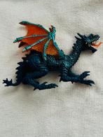 Draak Speelfiguur / Actiefiguur Donkerblauw/Oranje, Ophalen of Verzenden, Zo goed als nieuw