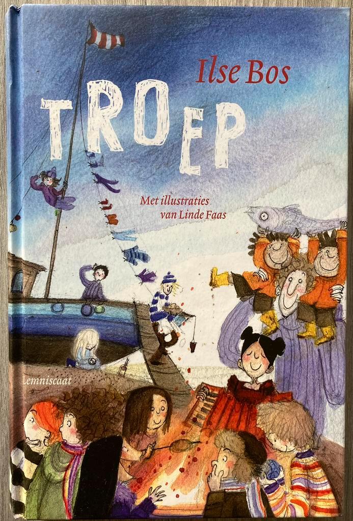 TROEP - Ilse Bos & Linde Faas ZGAN!, Boeken, Kinderboeken | Jeugd | 10 tot 12 jaar, Zo goed als nieuw, Ophalen of Verzenden