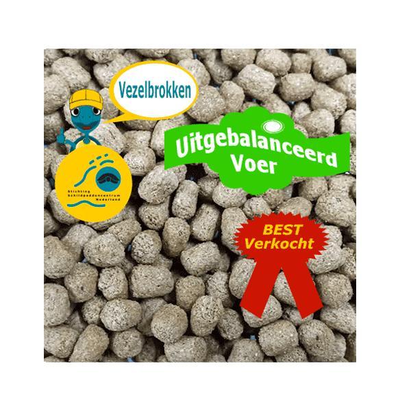 Vezelbrokken voor Landschildpadden (Uitgebalanceerd Voer), Dieren en Toebehoren, Reptielen en Amfibieën | Toebehoren, Nieuw, Overige typen