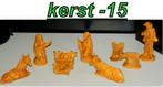 Kerst - 15 -/- 8 delige kerst groep ( 8 beelden ) van Gips, Ophalen of Verzenden, Nieuw