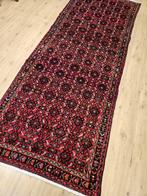 Vintage handgeknoopt perzisch tapijt loper 303x115, Huis en Inrichting, Stoffering | Tapijten en Kleden, Info@SlatsAntiek.nl, 100 tot 150 cm