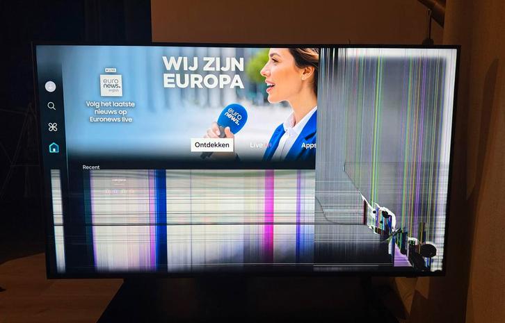 Defecte Samsung 50DU7090 Crystal UHD, Audio, Tv en Foto, Televisies, Niet werkend, LED, 100 cm of meer, 4k (UHD), Samsung, 50 Hz