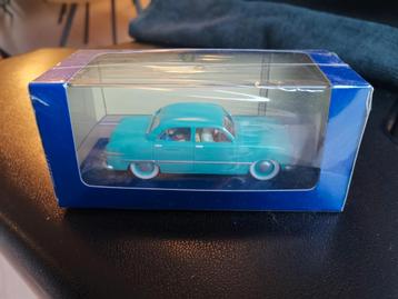 Kuifje auto 1:43 De turkooizen Ford - nieuw- met certificaat beschikbaar voor biedingen