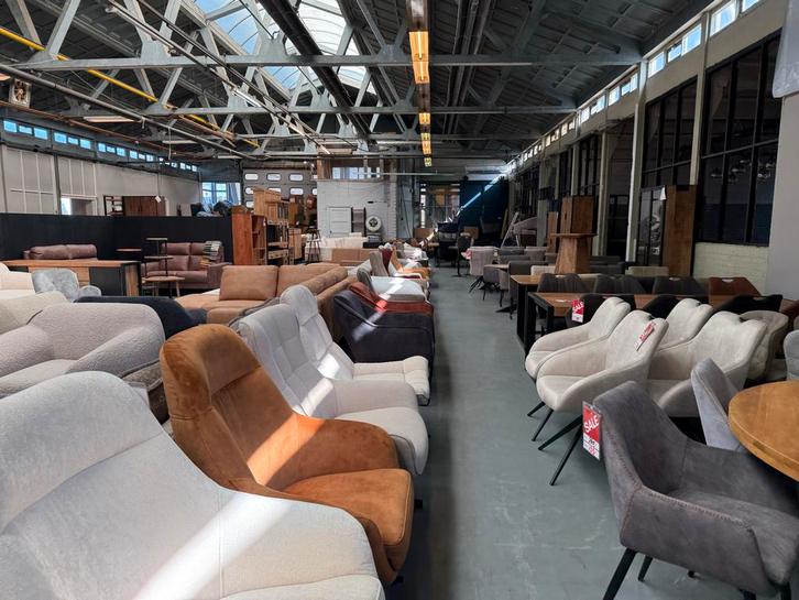 De Friese Meubelhal - Outlet Meubels Leeuwarden, Huis en Inrichting, Banken | Complete zithoeken, Nieuw, Hout, Ophalen