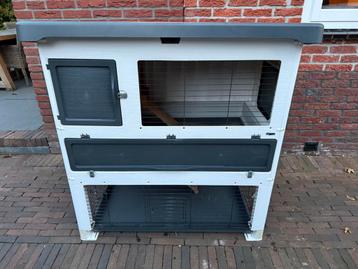 Ferplast Konijnenhok Grand Lodge - Dierenverblijf 115x73x110 beschikbaar voor biedingen