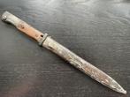 WW2 Alesco commerciële K98 bayonet, Ophalen of Verzenden, Overige soorten, Duitsland, Mes of Dolk