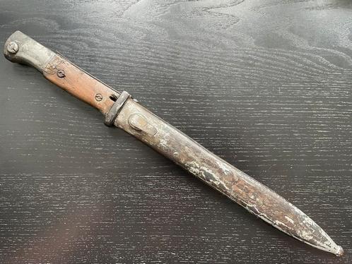 WW2 Alesco commerciële K98 bayonet, Verzamelen, Militaria | Tweede Wereldoorlog, Overige soorten, Mes of Dolk, Duitsland, Ophalen of Verzenden