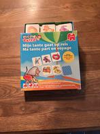 Spel mijn tante gaat op reis, Hobby en Vrije tijd, Gezelschapsspellen | Kaartspellen, Ophalen of Verzenden, Zo goed als nieuw