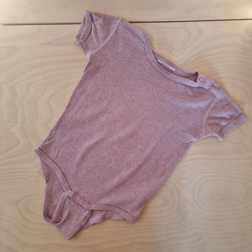 Joha Roze Ribbelstof Romper - Maat 86/92, Kinderen en Baby's, Babykleding | Maat 86, Gebruikt, Meisje, Nacht- of Onderkleding