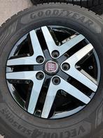 Velgenset Fiat Maxi 5x130 + 225/75-16 GY 4 SEASON NIEUWSTAAT, Auto-onderdelen, Banden en Velgen, Ophalen, Bestelwagen, 16 inch