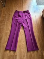 King Louie bordeaux rood aubergine paars wide leg broek M 38, Maat 38/40 (M), Paars, Ophalen of Verzenden, Zo goed als nieuw