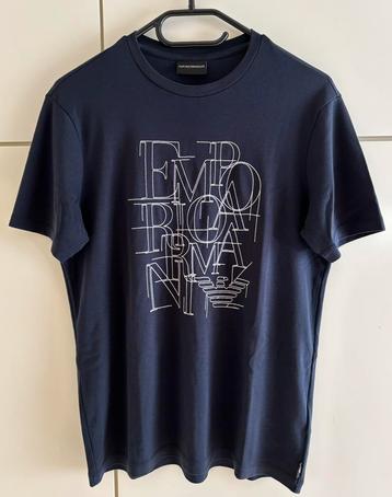 Mooie originele Emporio Armani t-shirt (QR-code) - Maat: M beschikbaar voor biedingen