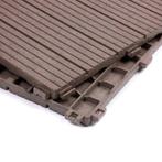 Composiet Vlondertegels–30x30 cm | Set van 6- Bruin, Tuin en Terras, Ophalen of Verzenden, Ydemanne@gmail.com, Ydemanne, Zwettestraat 8, 8912AH Leeuwarden