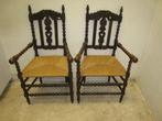 2 antieke Franse knopstoelen, stevig en mooie staat, Huis en Inrichting, Niet ingevuld, Gebruikt, Niet ingevuld, Niet ingevuld
