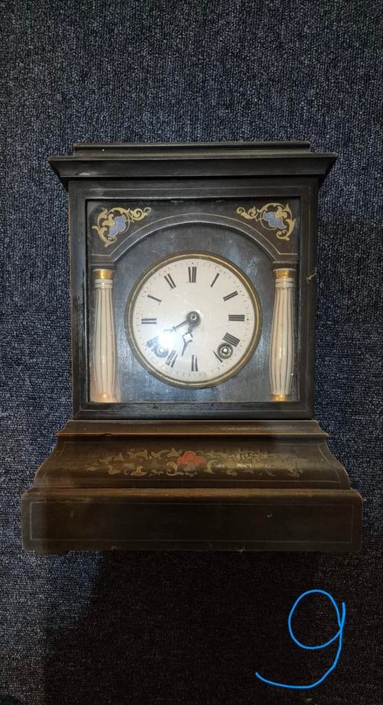 Antieke Biedermeier Klok, Antiek en Kunst, Antiek | Klokken, Ophalen