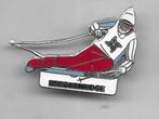 PRACHTIGE SKI BROCHE SPELD, Verzamelen, Speldjes, Pins en Buttons, Verzenden, Zo goed als nieuw, Sport, Speldje of Pin