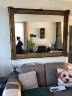 Grote spiegel met antieke lijst, Ophalen of Verzenden, Gebruikt, Rechthoekig, 150 tot 200 cm