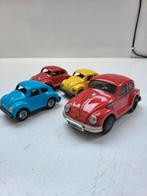 4 Blikken Volkswagen Kevers - Speelgoedauto's, Antiek en Kunst, Antiek | Speelgoed, Ophalen of Verzenden