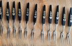 Zgan allerlei soorten vorkjes prikkers mesjes vintage, Ophalen of Verzenden