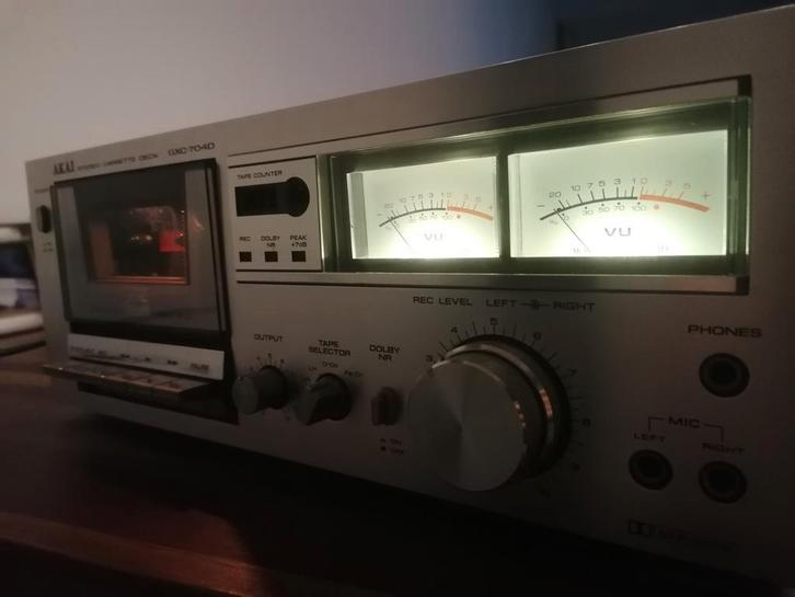 Akai GXC-704D, Audio, Tv en Foto, Cassettedecks, Enkel, Akai, Tape counter, Ophalen
