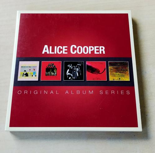 Alice Cooper - Original Album Series 5CD 2012, Cd's en Dvd's, Cd's | Hardrock en Metal, Zo goed als nieuw, Ophalen of Verzenden