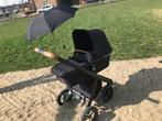 Dubatti kinderwagen incl. reserve wielen, meerijdplankje, Kinderen en Baby's, Kinderwagens en Combinaties, Verstelbare duwstang