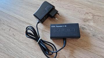 Konig HDMI 3.4GHz repeater / versterker tot 35 m beschikbaar voor biedingen