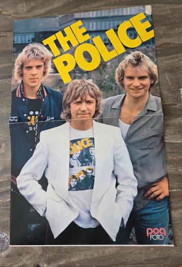 Popfoto Poster van de band The Police  beschikbaar voor biedingen