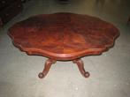 Mahonie houten salontafel, Huis en Inrichting, Niet ingevuld, Gebruikt, Niet ingevuld, Niet ingevuld