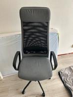 Ikea Grijze Bureaustoel met Hoge Rugleuning, Ophalen, Gebruikt, Grijs, Bureaustoel