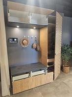 Showroommodel garderobekast Kvik CORISSA light oak, Ophalen, 200 cm of meer, 150 tot 200 cm, Eikenhout