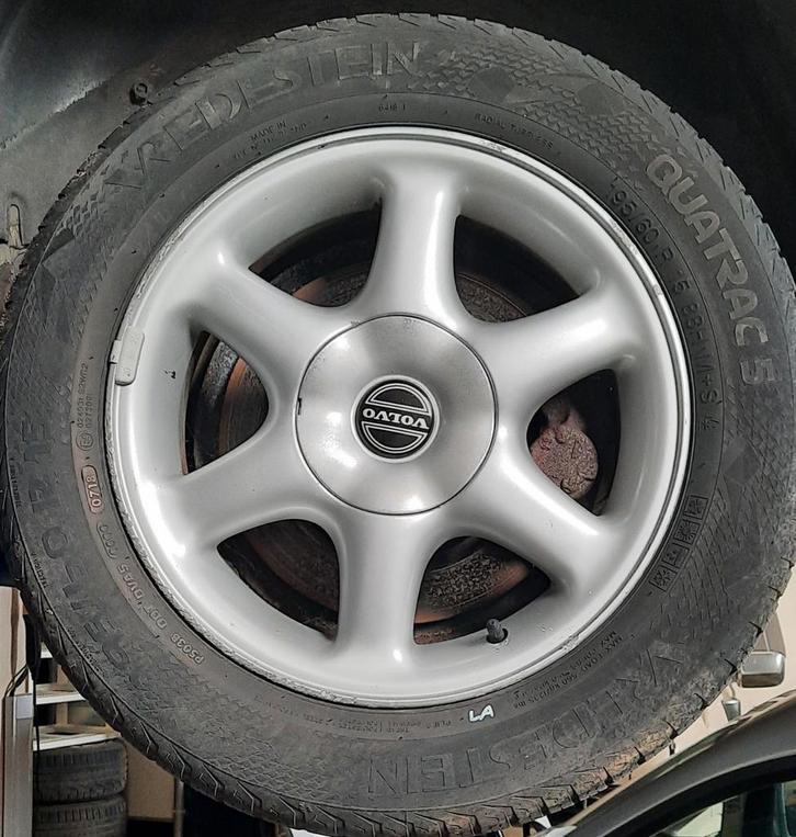 Volvo 850 Velgen 5x108 (Banden Op), Auto-onderdelen, Overige Auto-onderdelen, Volvo, Gebruikt, Ophalen