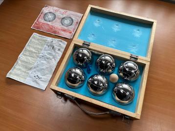 Jeu de Boules Set Petanque Koffer Ballen Spel Jue des beschikbaar voor biedingen