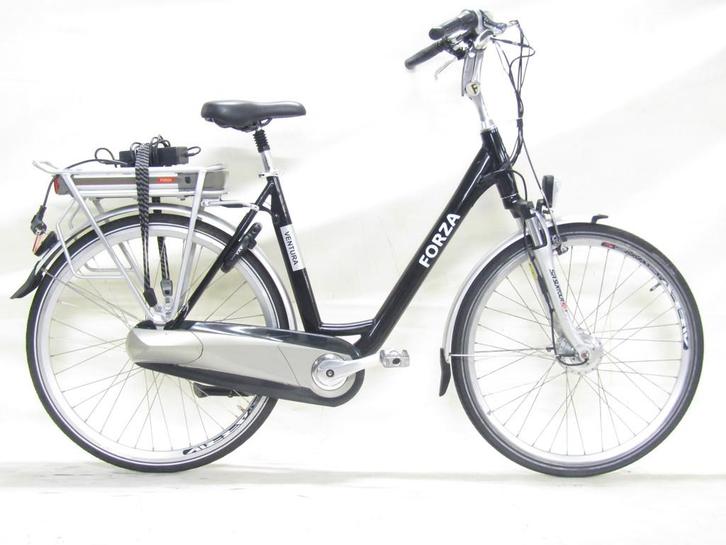 Forza Ventura (accu kan niet uit de fiets) zwart dames 55cm, Fietsen en Brommers, Elektrische fietsen, Gebruikt, Overige merken