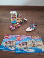 Lego friends 41316 strand boot auto, Ophalen of Verzenden, Zo goed als nieuw