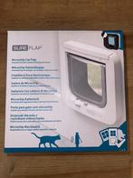 kattenluik sureflap grijs/wit, Dieren en Toebehoren, Katten-accessoires, Verzenden, Nieuw