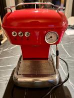 Ascaso dream rood mat machine, Espresso apparaat, Gemalen koffie, Zo goed als nieuw, 1 kopje