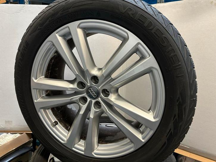 Winterbanden Audi Q7, Auto-onderdelen, Banden en Velgen, Banden en Velgen, Winterbanden, 20 inch, 255 mm, Personenwagen, Gebruikt