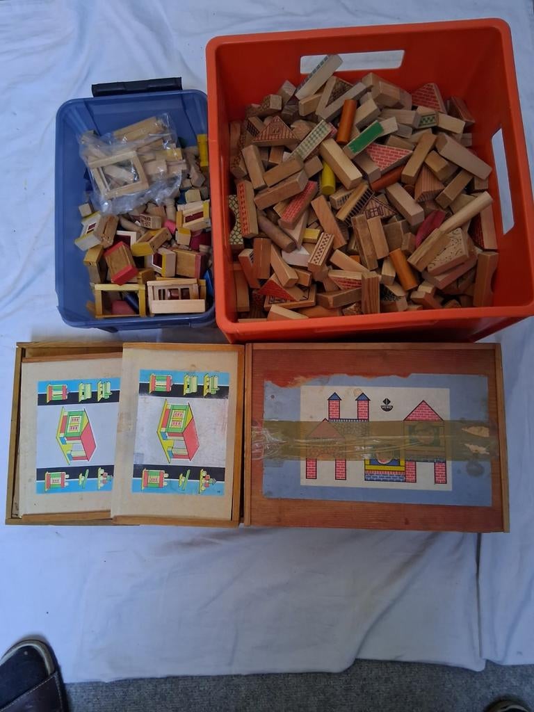 Nostalgisch houten  speelgoed.., Ophalen of Verzenden, Gebruikt