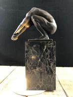 Een bronzen beeld/sculptuur van een duikende man, ''THE DIVE, Antiek en Kunst, Curiosa en Brocante, Ophalen of Verzenden