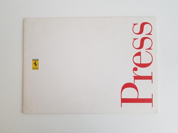 FERRARI - Persmap F50 - F512m - 456GT & F355 (1995) - NL/BE, Boeken, Auto's | Folders en Tijdschriften, Ferrari, Ophalen of Verzenden