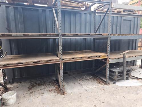 Oude Palletstellingen, Zakelijke goederen, Kantoor en Winkelinrichting | Magazijn, Stelling en Opslag, Ophalen